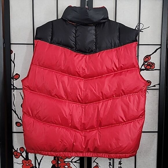 Triple Fat Goose Red/Black Goose Down Puffer Vest 2XL - Picture 6 of 8